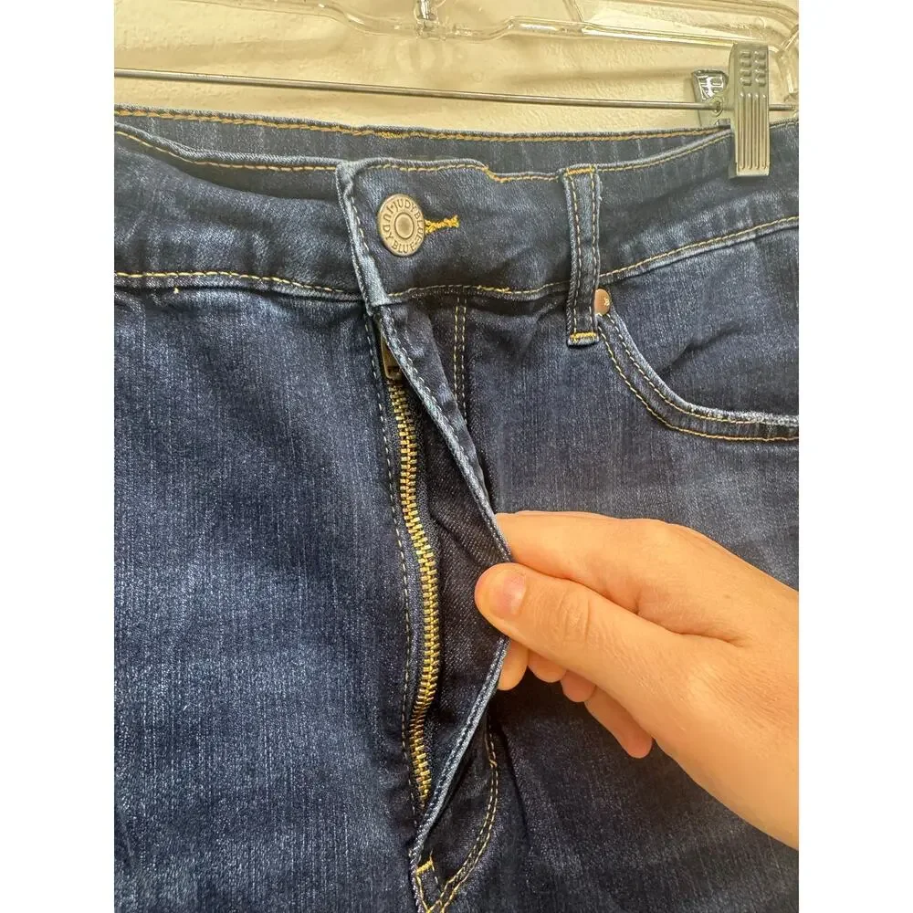 Judy Blue High Waist Tummy Control Stretch Dark Denim Shorts Plus Size 3X